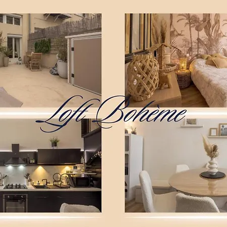 Loft Bohème - 3 Personnes * Saint-Julien-les-Villas